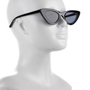 Adam Selma’s x Le Specs Cat Eye Mirrored Sunglasses